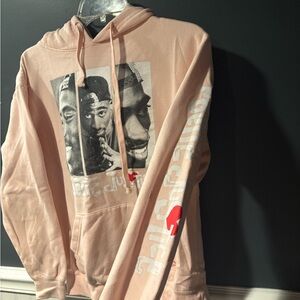 Graphic Hoodie in Pink